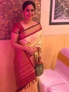 Shubhaavi Choksey loves to wear sarees