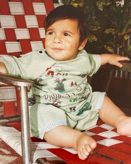 Shubhankar Sharma during his childhood