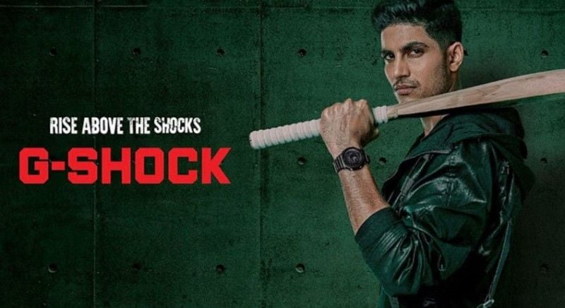 Shubman Gill after becoming the brand ambassador of G-Shock