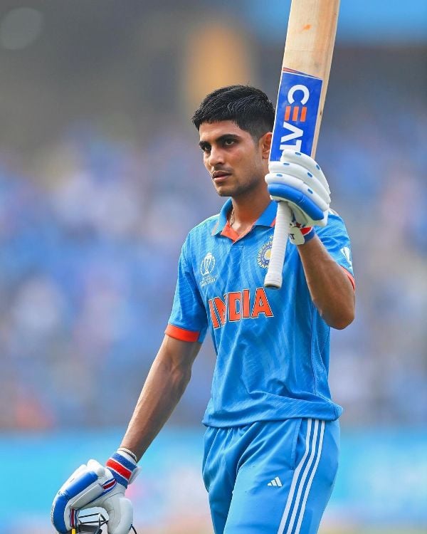 Shubman Gill in the 2023 ODI World Cup