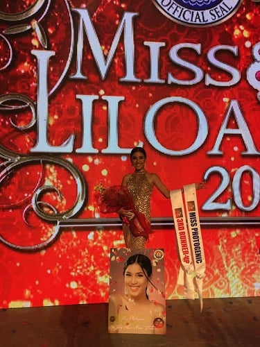 Shuvee Etrata- Miss Liloa 2019 3rd runner up