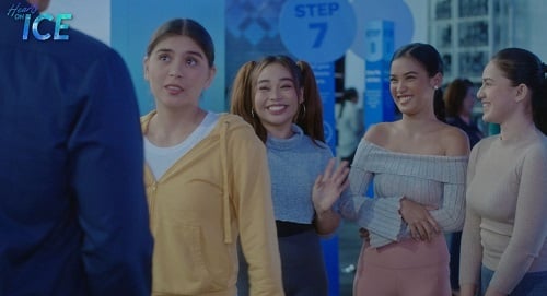 Shuvee Etrata in a still from Hearts On Ice