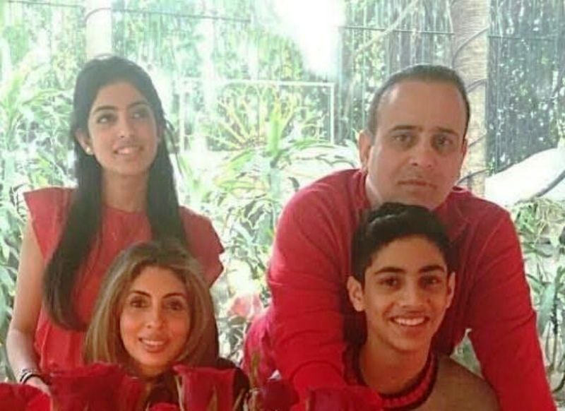 Shweta Bachchan Nanda with Her Husband and Kids