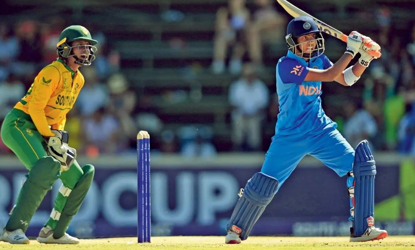 Shweta Sehrawat during a cricket match