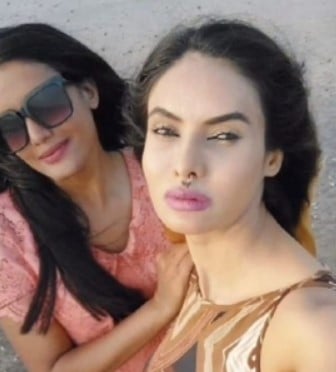 Shyna Sunsara with Sophia Qureshi