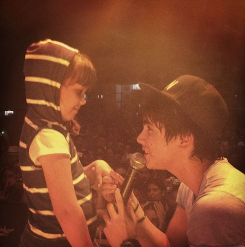 Sian Chiong during a concert