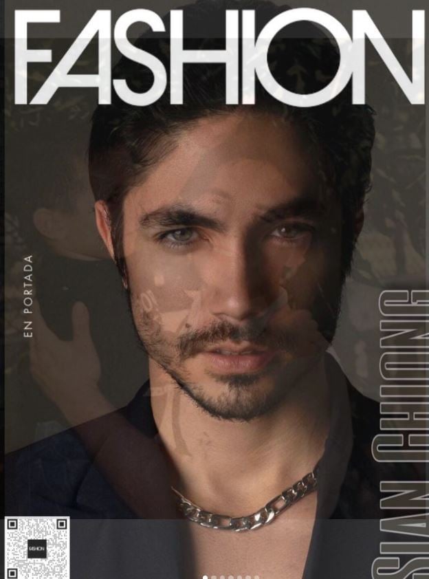 Sian Chiong featured on the cover of Fashion magazine