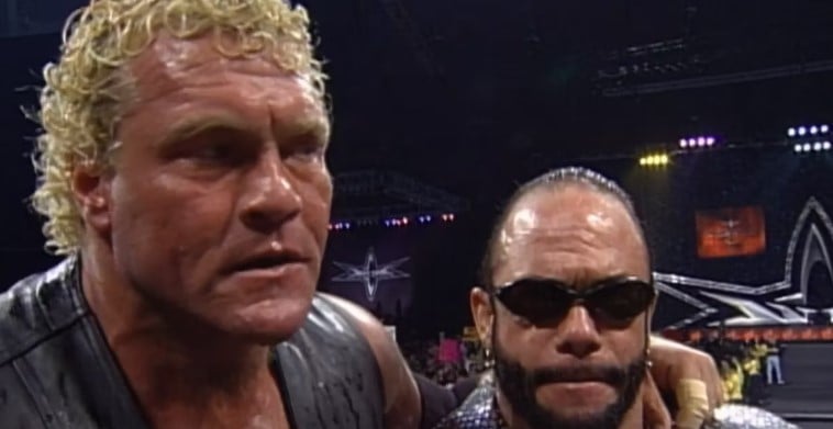 Sid Eudy with Randy Savage