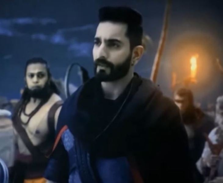 Siddhant Karnick as Vibhishana in a still from the film 