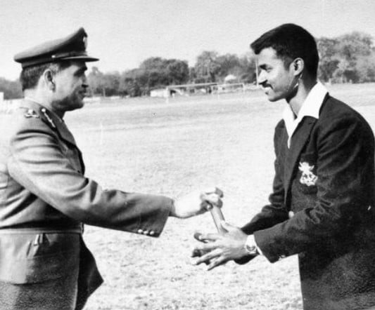 Siddharth Chatterjee during his period at National Defence Academy