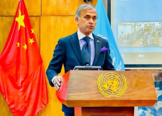 Siddharth Chatterjee during his period at UNICEF