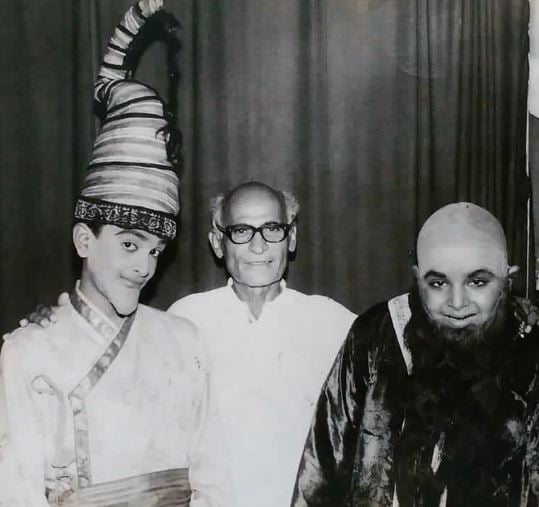 Siddharth Randeria as a child artist in Chakko-Makko play