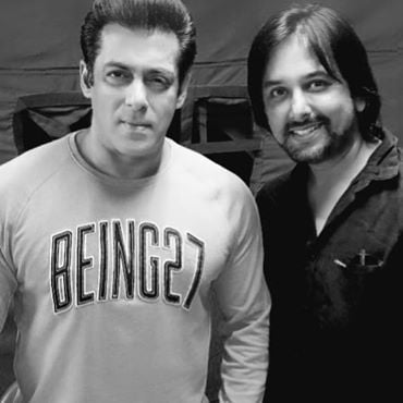 Siddhartha Dey with Salman khan