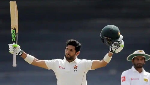 Sikandar Raza in a test match