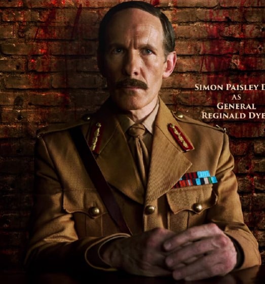 Simon Paisley Day on the poster of the film Kesari Chapter 2 (2025)