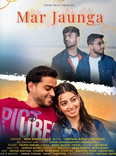 Simran Behl in a still from the music video of the song Mar Jaunga