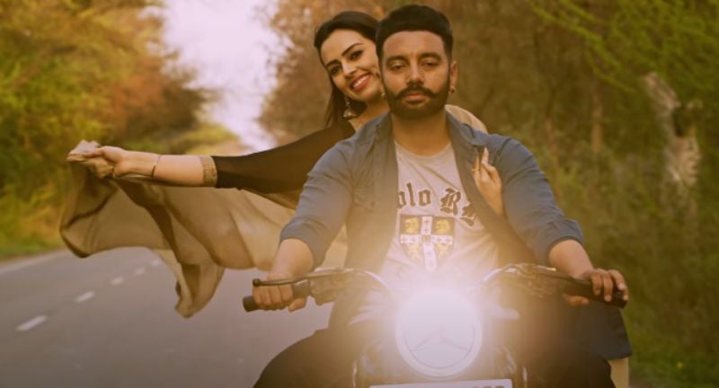 Sippy Gill and Preet Kamal in a still from the film 