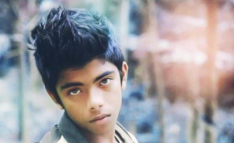 Siyadh Shajahan during his childhood