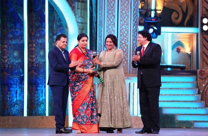 Smriti Irani At The 2017 ITA Awards