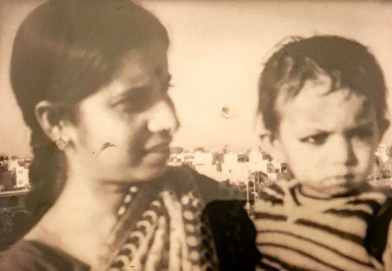 Smriti Irani Childhood Photo