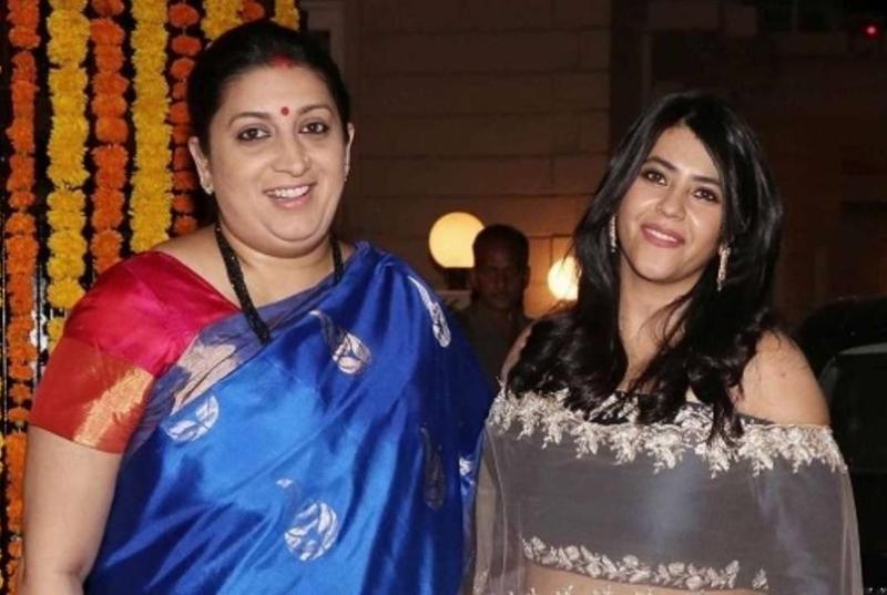Smriti Irani With Ekta Kapoor