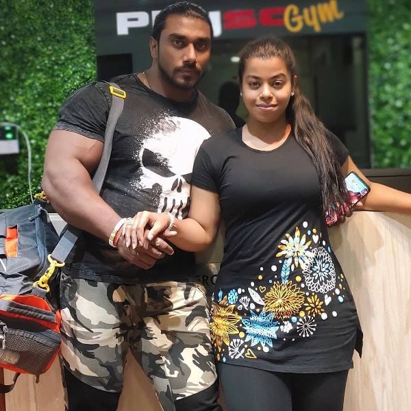 Snehal Chougule and Sangram Chougule at the PhySC Gym