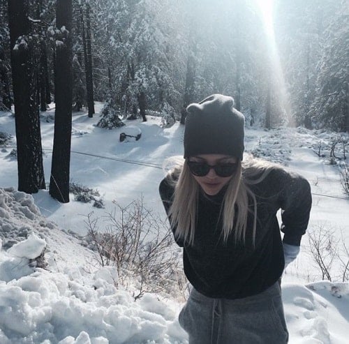 Sofia Richie during her vacation