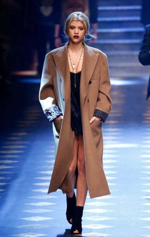 Sofia Richie in a fashion show