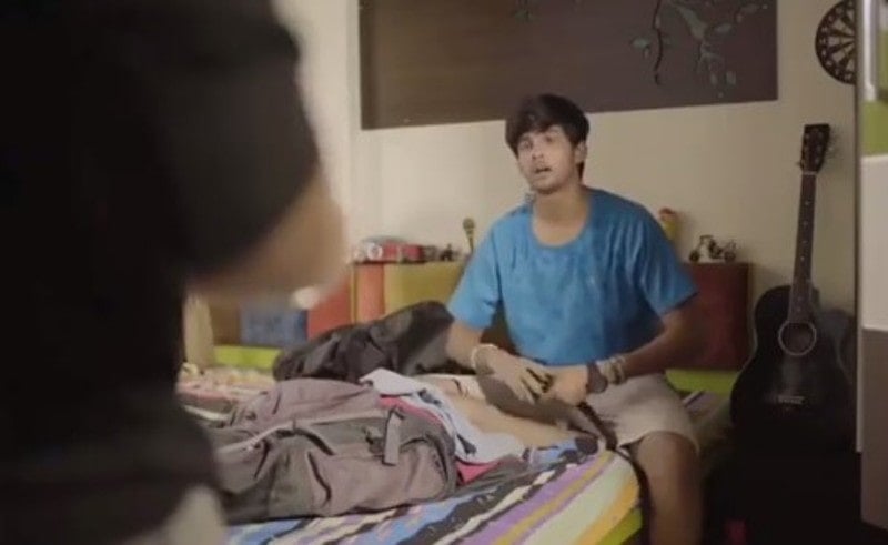 Sohil Jhuti in the ad of On Two Wheels