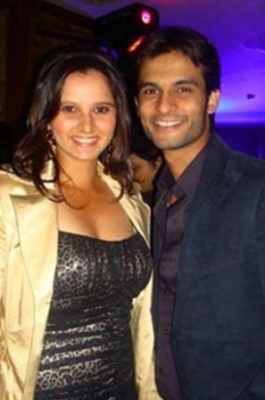 Sohrab Mirza and Sania Mirza