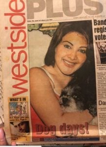 Soma Mangnaanii on magazine cover page