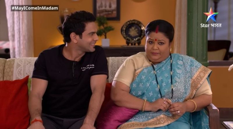 Soma Rathod in a still from the 2016 Hindi TV series ‘May I Come in Madam’