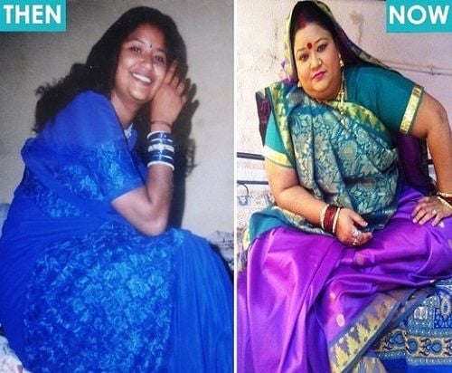 Soma Rathod before and after her divorce
