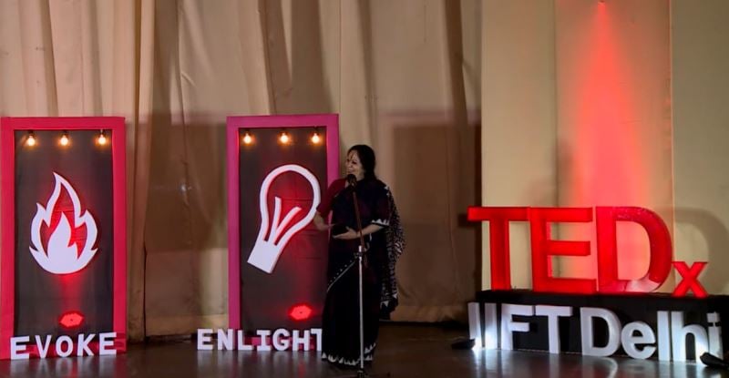Sonal Mansingh at the TEDx show