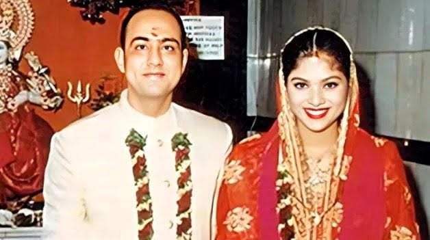 Sonam Khan with her first husband Rajiv Rai