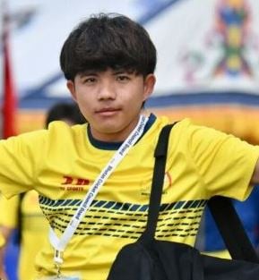 Sonam Yeshey during his teenage years