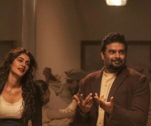 Sonia Rathee in a still from the web series Decoupled on Netflix