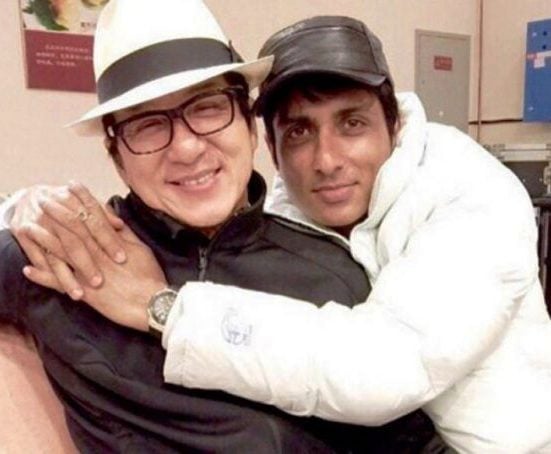 Sonu Sood with Jackie Chan