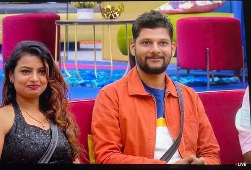 Sonu Srinivas Gowda in a still from the Kannada reality show Big Boss OTT Season one (2022)