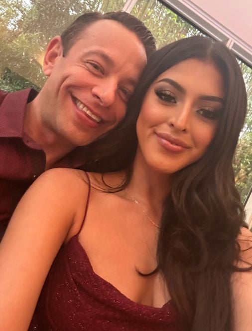 Sophia Leone with a male adult film actor