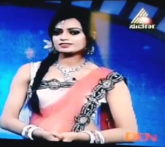 Sowmya Rao Nadig while hosting a television reality show in 2015