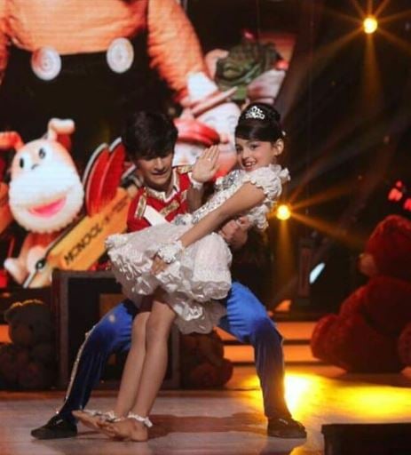 Spandan Chaturvedi as a contestant on the TV show Jhalak Dikhhla Jaa Season 9