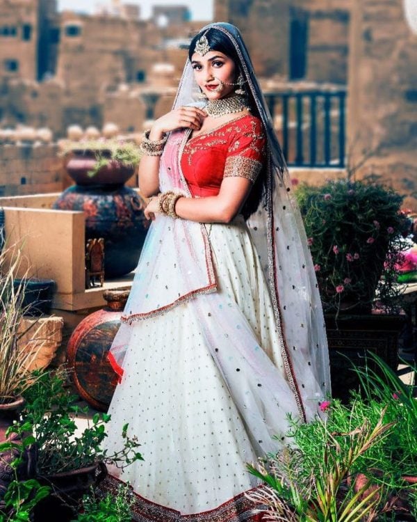Sreeleela in a still from the Kannada film Bharaate (2019)