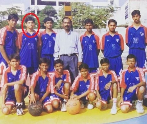 Sreerama Chandra with his school