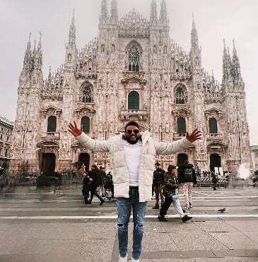 Srikanth Bureddy during a trip