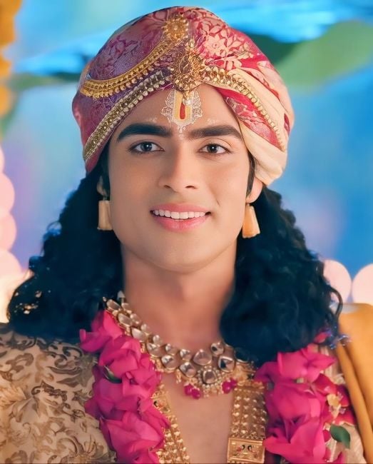 Srikant Dwivedi in a still from Lakshmi Narayan - Sukh Samarthya Santulan