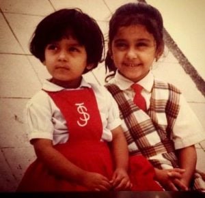 Srishty Rode (Left) with her sister Shweta Rode (Right)
