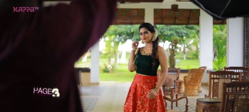 Sruthi Lakshmi modelling for Kappa TV