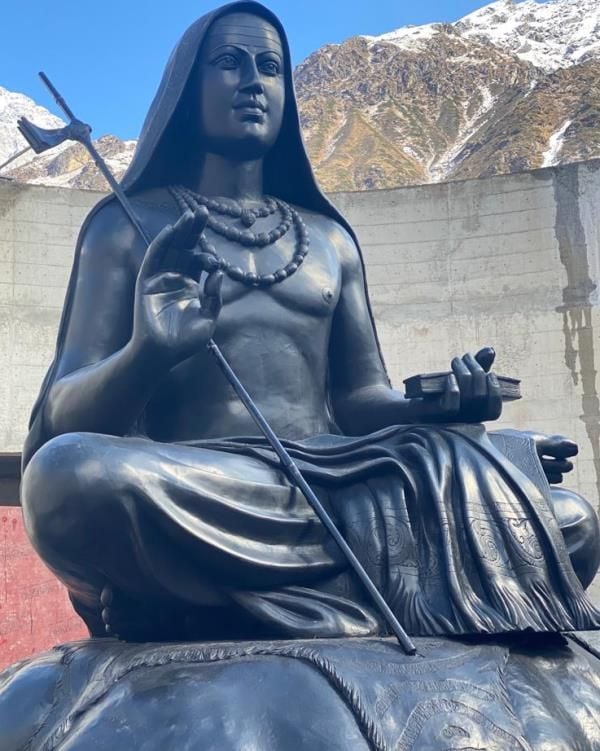 Statue of Adi Shankaracharya by Arun Yogiraj
