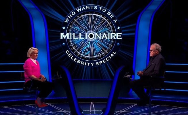 Steph McGovern on the quiz show Who Wants to Be a Millionaire Celebrity Specials